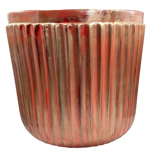 [AD00422] Planter AC 36cm (36x36cm) Paris Planter - Metallic