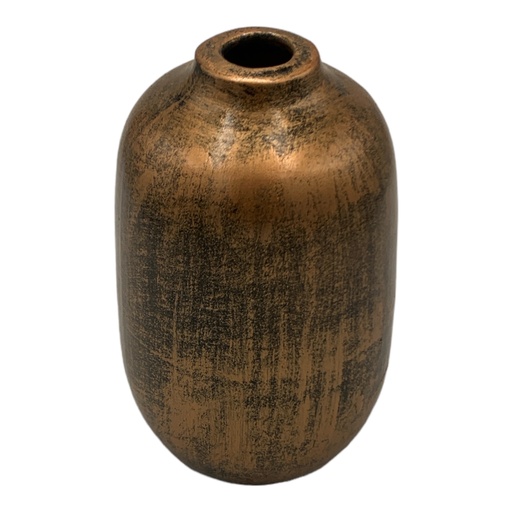 [AD04275] Vase AC 15cm (15x8cm) St. Everyday Bud - Metallic