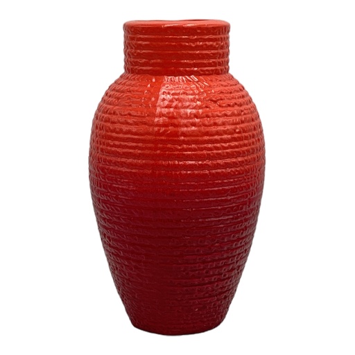 [AD04300] Vase AC 23cm (23x11cm) Textured Vase - Base