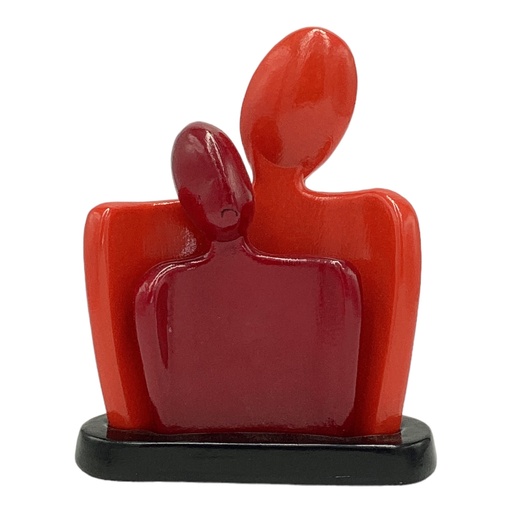 [AD05768] Decor Ornament 16x13cm Nordic Couple-Base