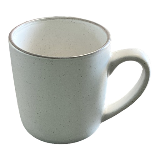 [AD06717] Coffee Mug 350ml/12oz Speckeled With Border 2307-108