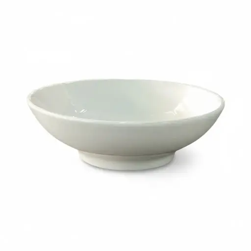 [AD06886] Bowl 17x4.5cm White Porcelain CP2305-72
