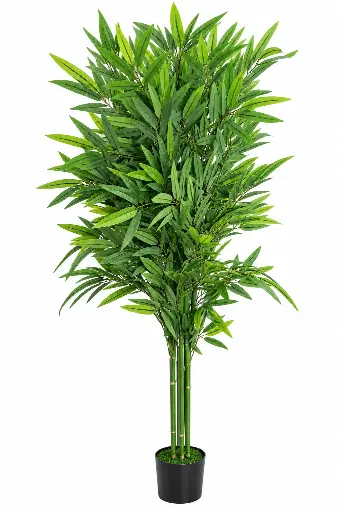 [AD07713] Artificial Tree 1.8m Bamboo 5 Stem Potted - JWGY-002