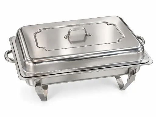 [AD07733] Chafing Dish 9.5L Rectangular with Triple Inserts