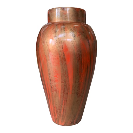 [AD07930] Vase AC 74cm (74x20cm) Valencia - Metallic