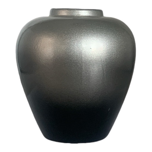 [RHD5215] Decor Vase 17x14x15cm Small Ginger-Metallic