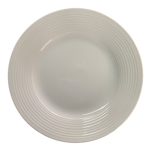[RHD5322] Plate Side 19.5cm Rnd Coup/Line/Lipped PA166