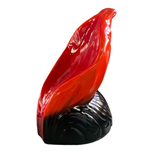 [RHD5366] Decor Ornament 36x27cm Leaf ST-Base