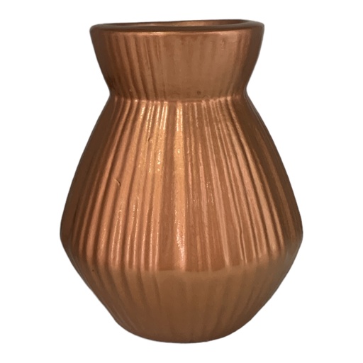 [RHD5385] Vase AC 15cm (15x9cm) Zara Mini - Metallic