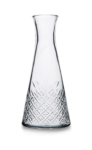 [AD09363] Carafe 940ml Timeless Cut Glass - 80402