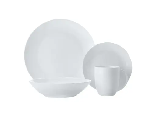 [AD09426] Dinner Set 16pc Cashmere Resort Coupe - Maxwell & Williams BC188216