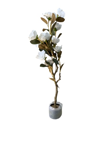 [RHD1664] Artificial Tree 115cm Single Pole Magnolia LZ-212