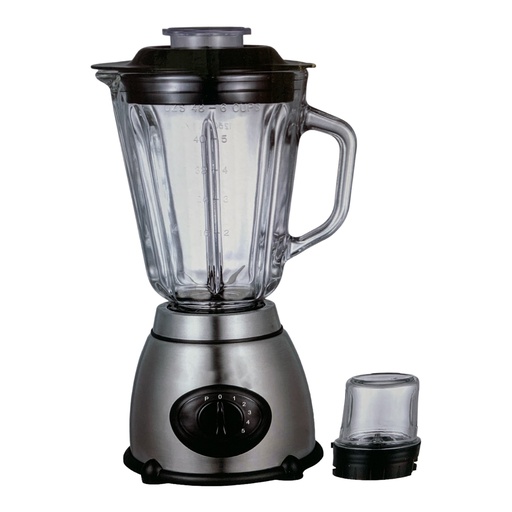 [AD09551] Blender 1.6Lt Stainless Steel With Glass Jug - RHW YX-912B